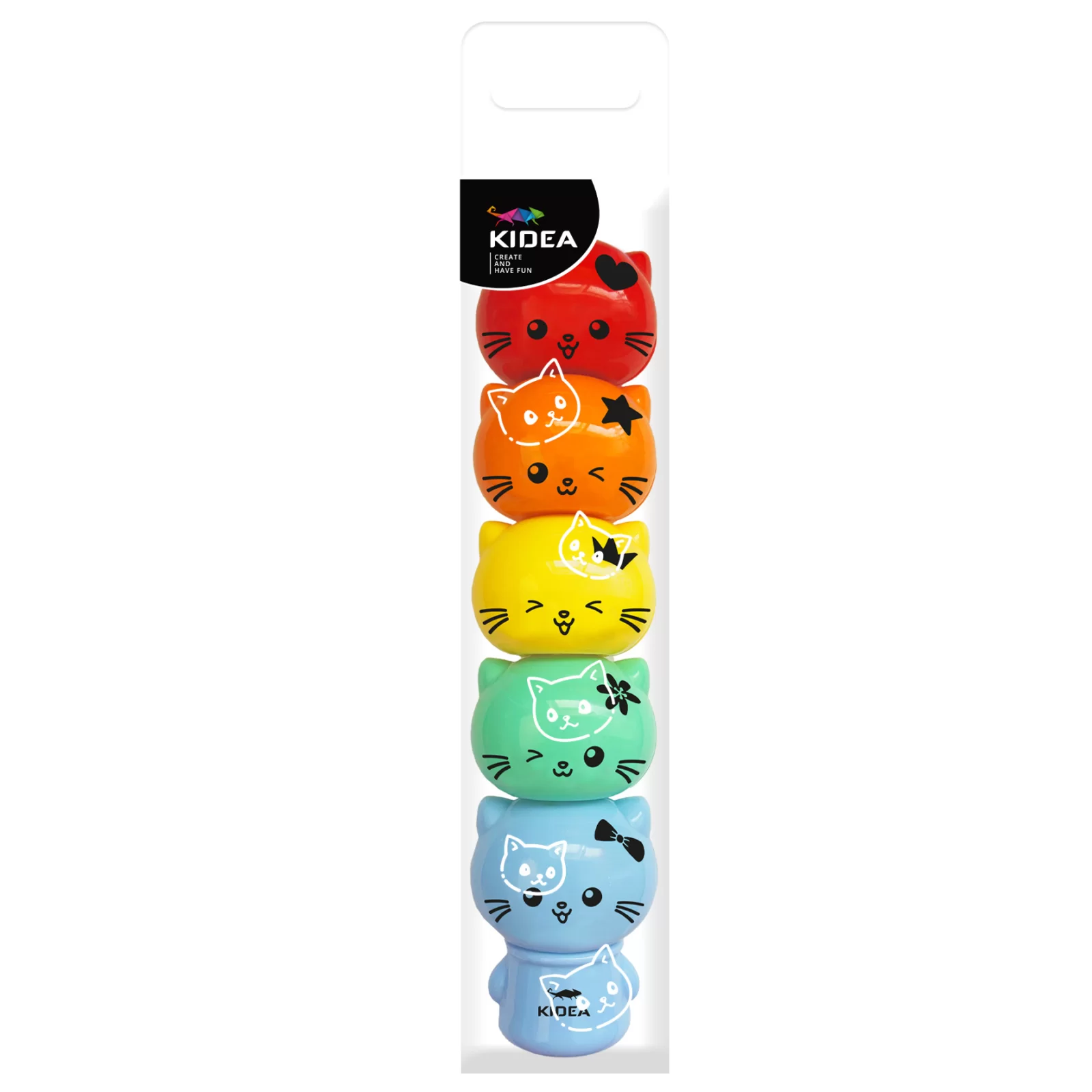 Instrumente pentru scris kids - DE MINI TEXTMARKER 5 CULORI/SET PISICUTA FLKWKA