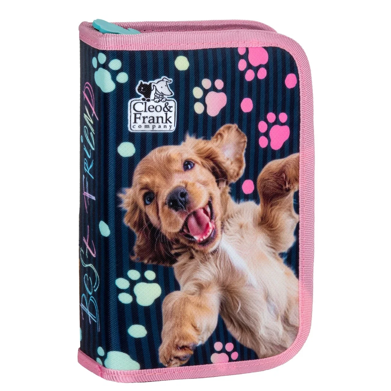 Penare, Etuiuri, Necessaire - PENAR ECHIPAT 1 FERMOAR 2 EXTENSII CLEO&FRANK BEST FRIEND PWJCF44
