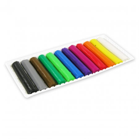 DE PLASTILINA 12 CULORI KIDEA P12KKA [1]