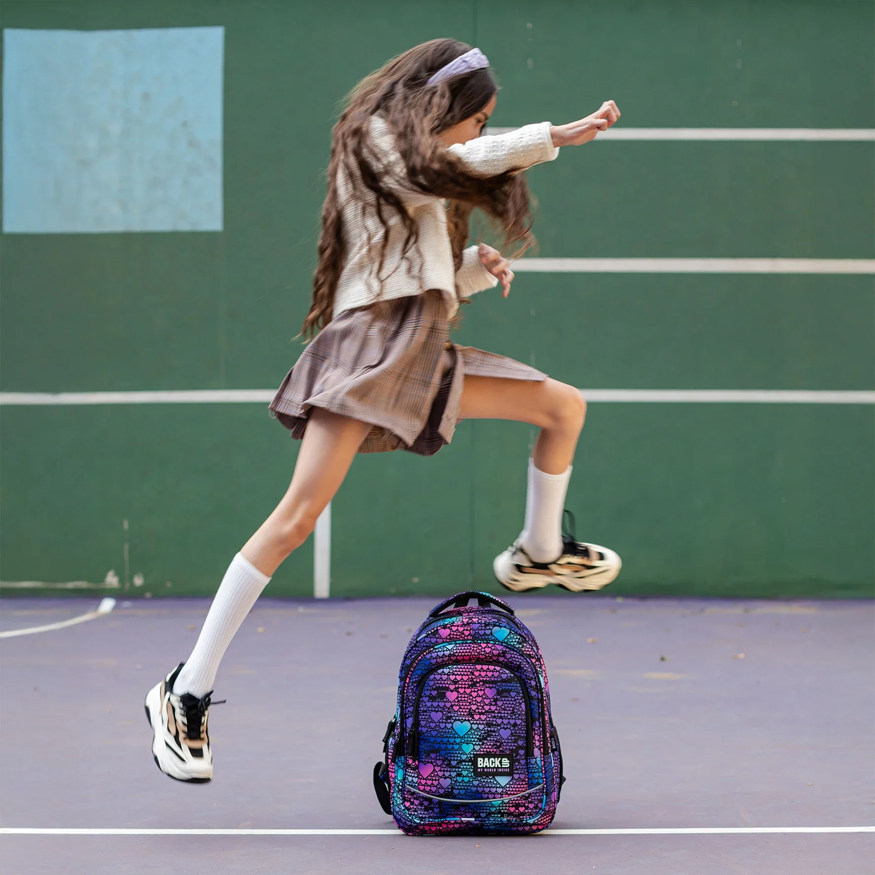 DE RUCSAC SCOLAR BACKUP 3 COMPARTIMENTE DANCE HEARTS PLB7X18 [9]