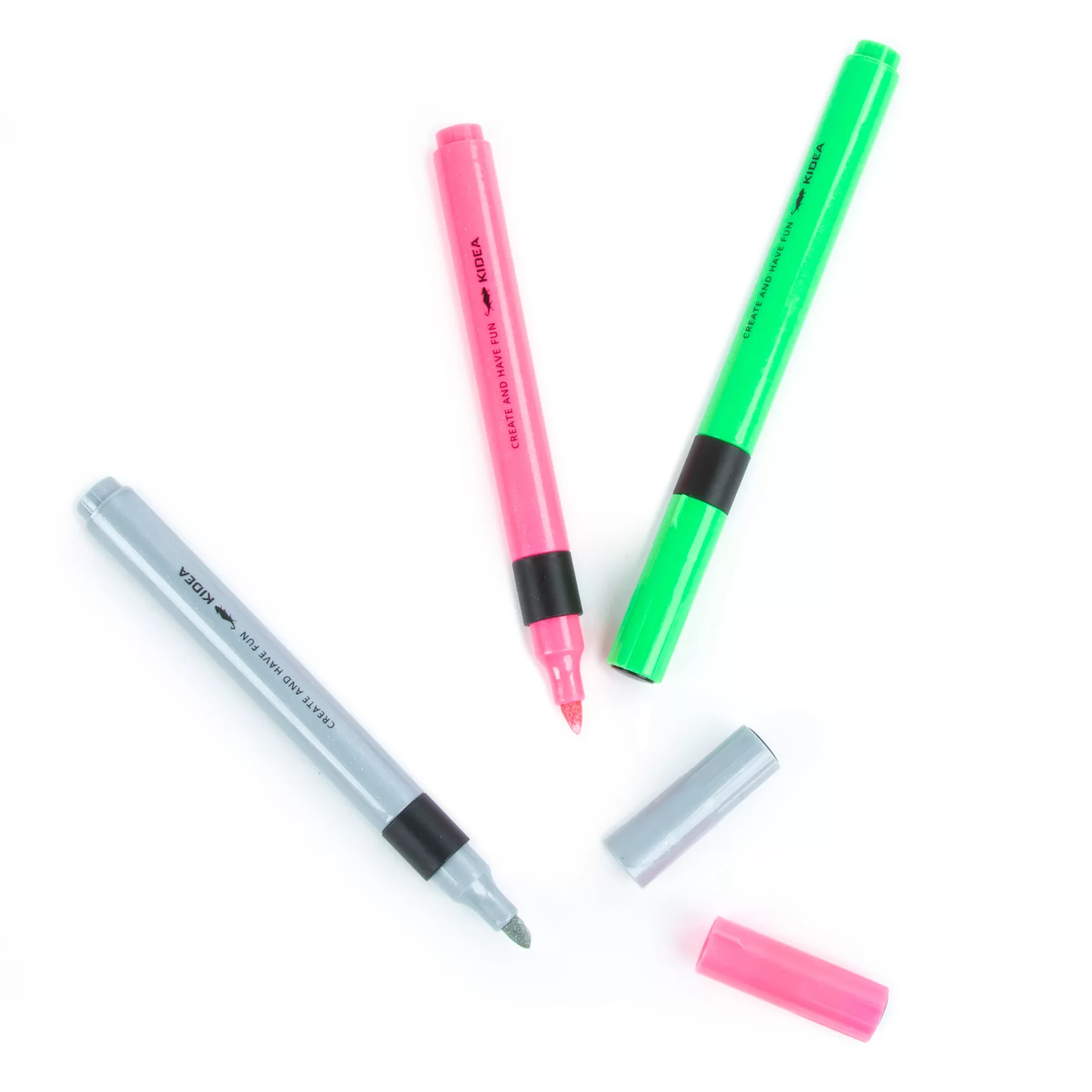 DE TEXTMARKER 3 CULORI/SET CULORI METALICE KIDEA ZME3KA [3]