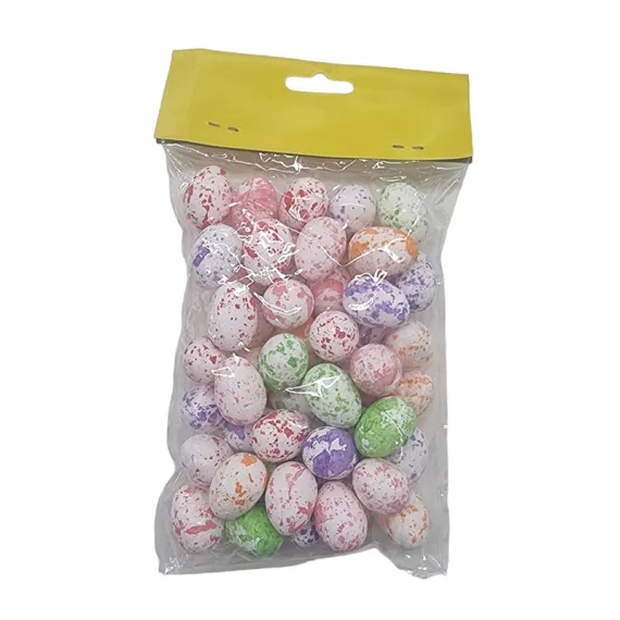 DECORATIUNE PASTE OUA COLORATE DIN POLISTIREN 50/SET [1]