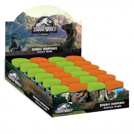 DIA ASCUTITOARE DUBLA CU CONTAINER JURASSIC 2 570984 [1]