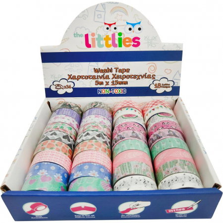 DIA BANDA WASHI THE LITTLIES 15MM*5M 646093 [1]