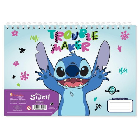 BLOC DESEN A4 30 FILE SPIRA LILO&STITCH 564998 [1]