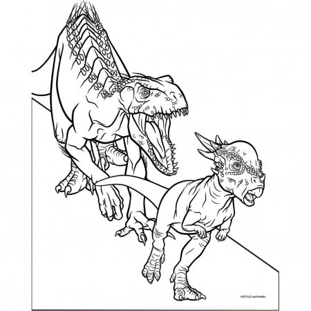 DIA CARTE COLORAT 24F CU STICKERE SI 6 MINI MARKERE JURASSIC WORLD 570967 [5]