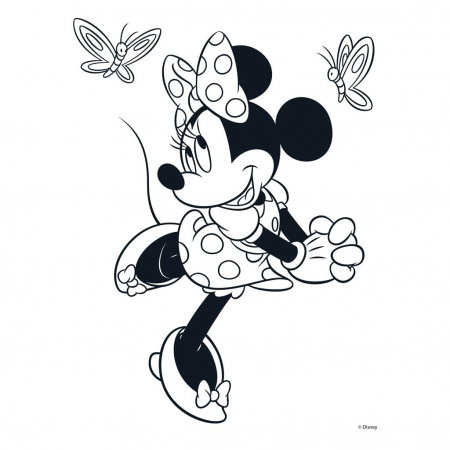 DIA CARTE COLORAT 24F CU STICKERE SI 6 MINI MARKERE MINNIE 564598 [3]
