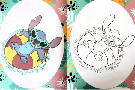 CARTE DE COLORAT THE LITTLIES A4 32 PAGINI LILO&STITCH 565313/400189 [3]