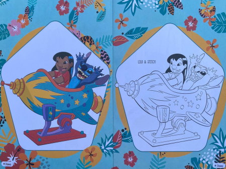 CARTE DE COLORAT THE LITTLIES A4 32 PAGINI LILO&STITCH 565313/400239 [7]