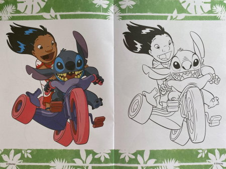 CARTE DE COLORAT THE LITTLIES A4 32 PAGINI LILO&STITCH 565313/400246 [2]