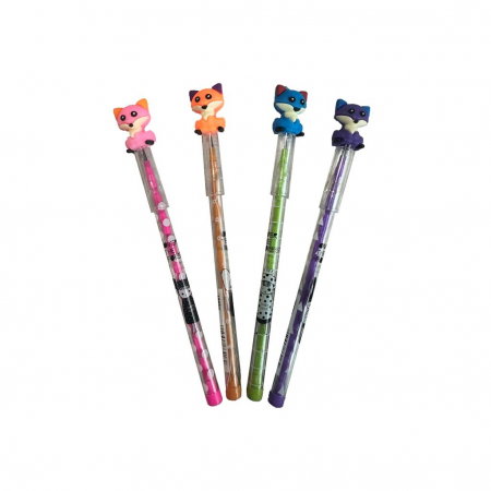 Instrumente pentru scris kids - DIA CREION MECANIC THE LITTLIES VULPE 647024