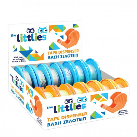 DIA DISPENSER CU BANDA ADEZIVA THE LITTLIES 18MM*33M 646885 [2]