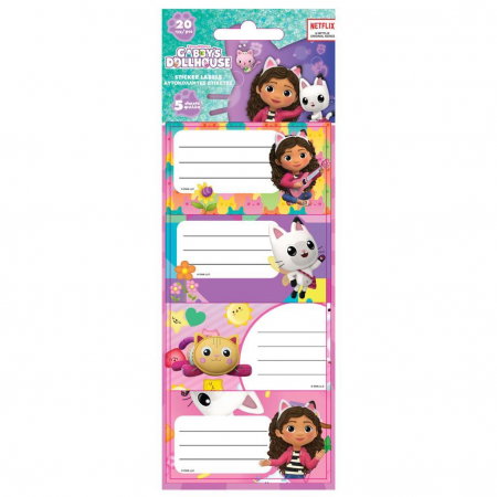 Etichete scolare - DIA ETICHETE SCOLARE AUTOADEZIVE 20/SET GABBYS 574076