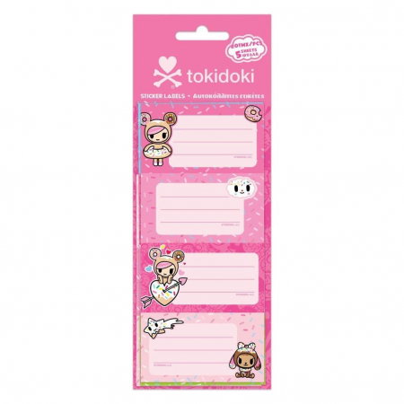 Etichete scolare - DIA ETICHETE SCOLARE AUTOADEZIVE 20/SET TOKIDOKI 470337
