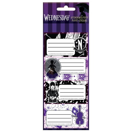 Etichete scolare - ETICHETE SCOLARE AUTOADEZIVE 20/SET WEDNESDAY 503686
