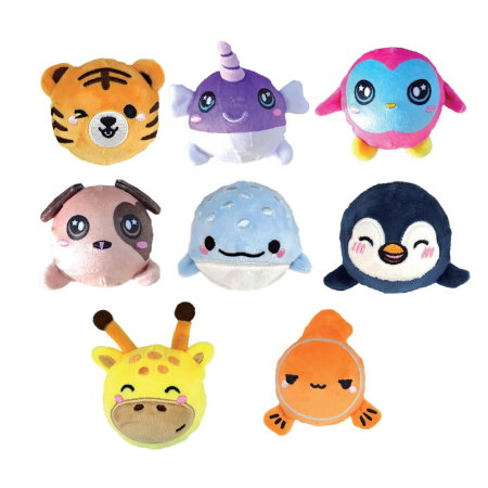 Jucarii - MINGIUTA SARITOARE 8CM ANIMALE PLUSH LUNA 623323