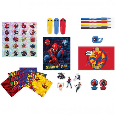 DIA SET CREATIV ACTIVITY 35x5x32CM 25 PIESE SPIDERMAN 508421 [2]
