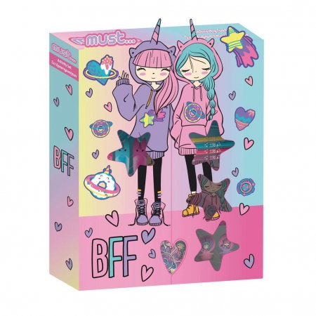 ARTICOLE COPII - DIA SET CREATIV MUST ACTIVITY 35x5x32CM 25 PIESE BEST FRIENDS FOREVER 585995