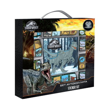 Etichete scolare si stickere - SET CREATIV STICKERE 1000 BUC JURASSIC WORLD 570934