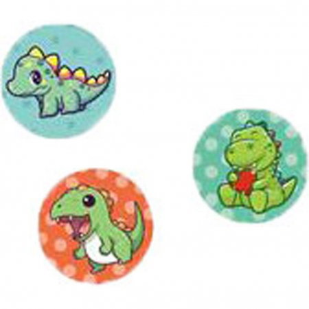 DIA STAMPILA CU STICKERE, CUTIE,100 BUC, 10x6x11.8CM DINO LUNA TOYS 623003 [1]