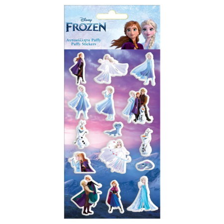 Etichete scolare si stickere - STICKER 10*22CM PUFFY FROZEN II 563608