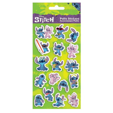 Etichete scolare si stickere - STICKER 10*22CM PUFFY LILO&STITCH 564612