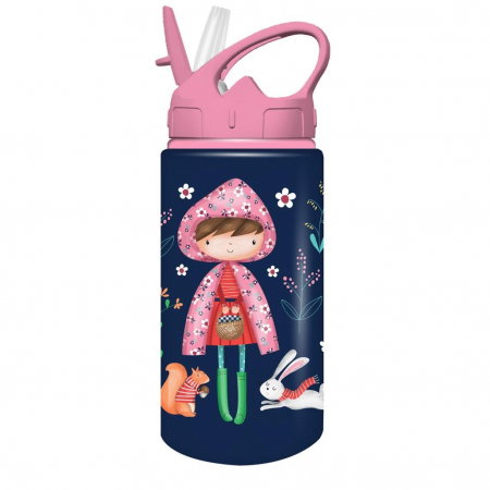 DIA STICLA APA ALUMINIU 500ML MUST CU PAI 7X19.5CM 4 MODELE 585689 [3]