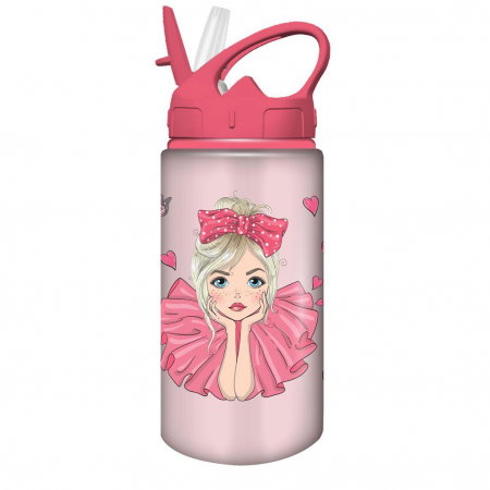 DIA STICLA APA ALUMINIU 500ML MUST CU PAI 7X21.5CM 4 MODELE 586450 [2]