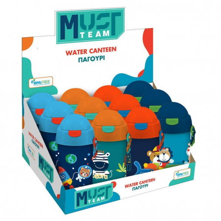 DIA STICLA APA PP MUST TEAM 500ML CU PAI 9*19CM BAIETI DIVERSE MODELE 586439 [4]