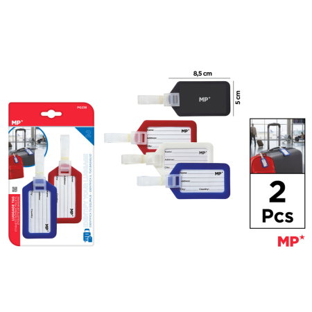 WinMentor Enterprise - Eticheta Bagaje IPB 85*50mm 2/Set Diverse Culori PG238