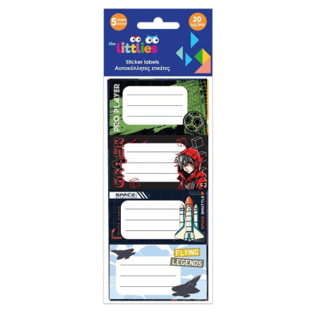 Etichete scolare - Etichete Școlare Autoadezive 20/Set The Littlies 000647120