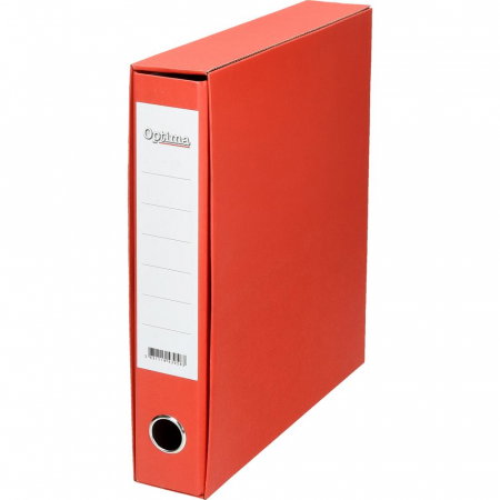 EU BIBLIORAFT 5CM + CUTIE A4 ROSU 24276 [2]