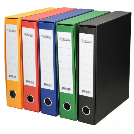 EU BIBLIORAFT 5CM + CUTIE A4 ROSU 24276 [4]