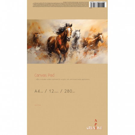 Blocuri de desen - EU BLOC ART CREATIVE PICTURA A4 PANZA 280G 12 FILE 75312