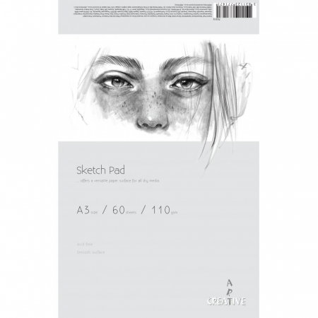 Blocuri de desen - EU BLOC SCHITE ART CREATIVE A3 110G 60 FILE 75313
