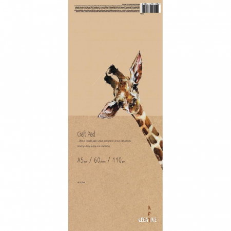 Blocuri de desen - EU BLOC SCHITE ART CREATIVE KRAFT A5 110G 60 FILE 75326