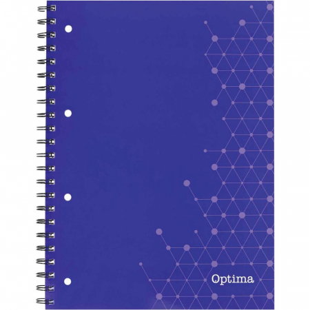 EU CAIET A4 70F LINII CU SPIRA SI PERFORATII CULORI ASORTATE 21393 [3]