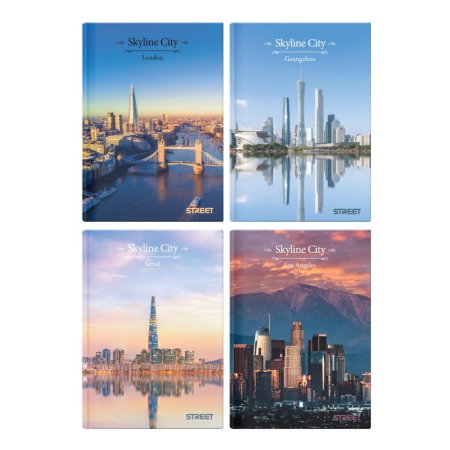 CAIET A4 96 FILE, LINII, STREET, SKYLINE 63174 [8]