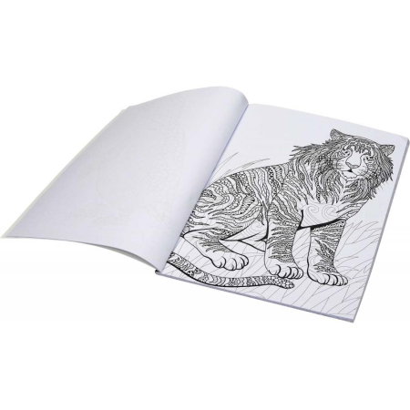 CARTE COLORAT A4 40F PENTRU ADULTI THE ANIMAL KINGDOM 75297 [2]