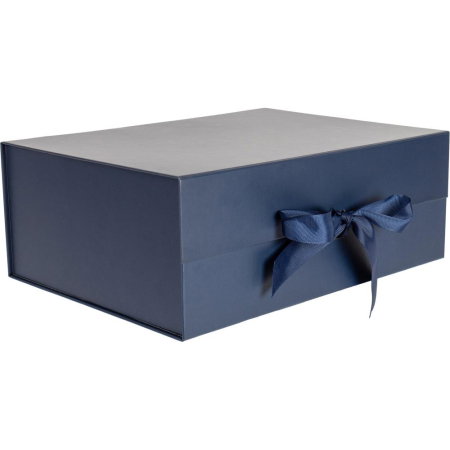CUTIE CADOU CRACIUN 29*22*10.5CM ALBASTRA CU FUNDA SI MAGNET 775184 [1]