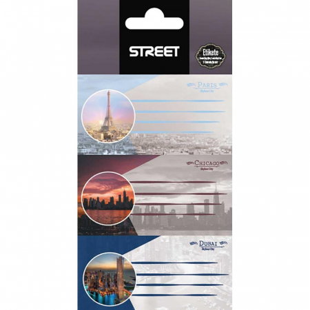 RECHIZITE SCOLARE IPB - EU ETICHETE SCOLARE AUTOADEZIVE 9/SET STRAZI 23355