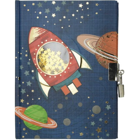 Jurnale cu cheita, lacat, magnet - JURNAL CU CHEITA 56F DR 18*13CM DIVERSE MODELE BAIETI 241017