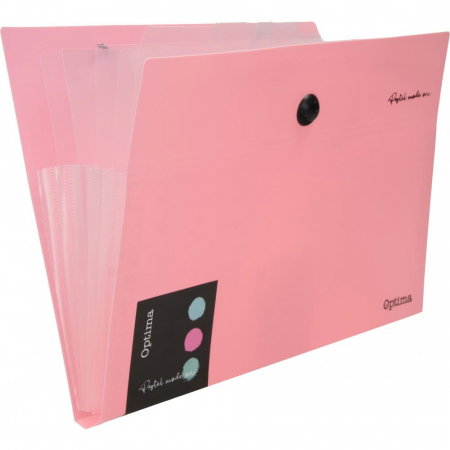 EU MAPA A4 PP 5 COMPARTIMENTE CU ELASTIC, PASTEL 120391 [5]