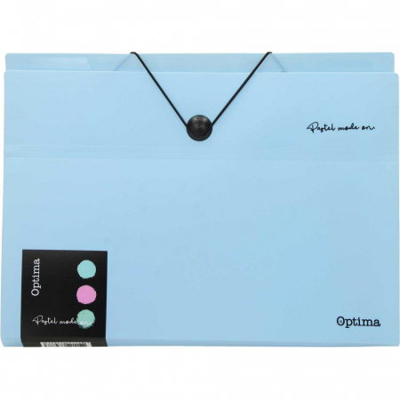 EU MAPA A4 PP 5 COMPARTIMENTE CU ELASTIC, PASTEL 120391 [2]