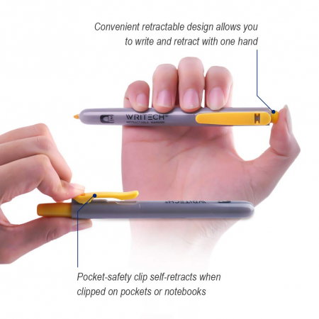 EU MARKER PERMANENT RETRACTABIL WRITECH VF.ROTUND 2MM ALBASTRU 260016/260065 [1]