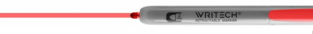 Markere copii - EU MARKER PERMANENT RETRACTABIL WRITECH VF.ROTUND 2MM ROSU 260064/260065