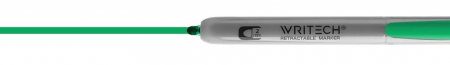 Markere copii - EU MARKER PERMANENT RETRACTABIL WRITECH VF.ROTUND 2MM VERDE 260065