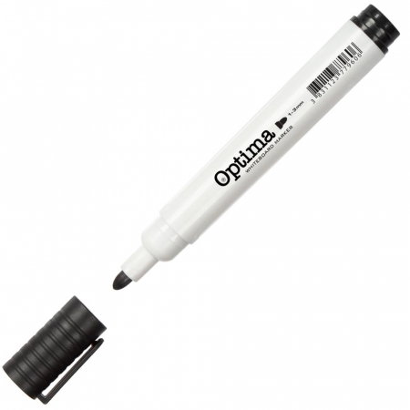 INSTRUMENTE DE SCRIS - EU MARKER WHITEBOARD VF ROTUND 1-3MM NEGRU 110974