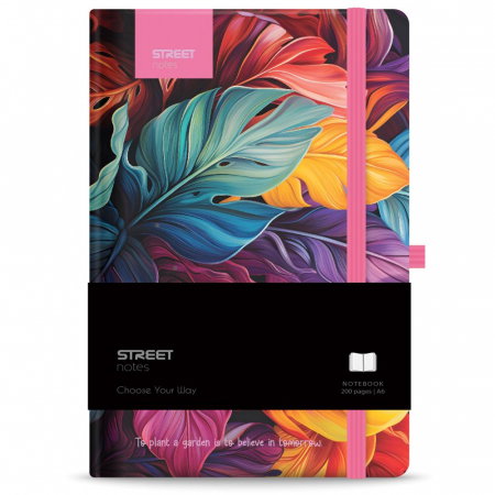 NOTES A6 96 FILE, CU ELASTIC, LINII, STREET FLOWERS PETAL 778090 [2]