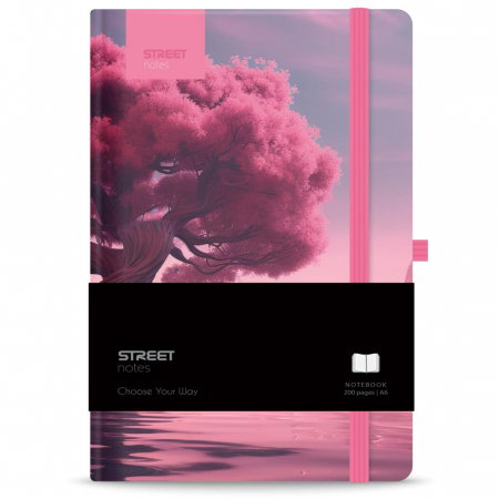 Agende nedatate - NOTES A6 96 FILE, CU ELASTIC, LINII, STREET TREES JOURNEY 778112